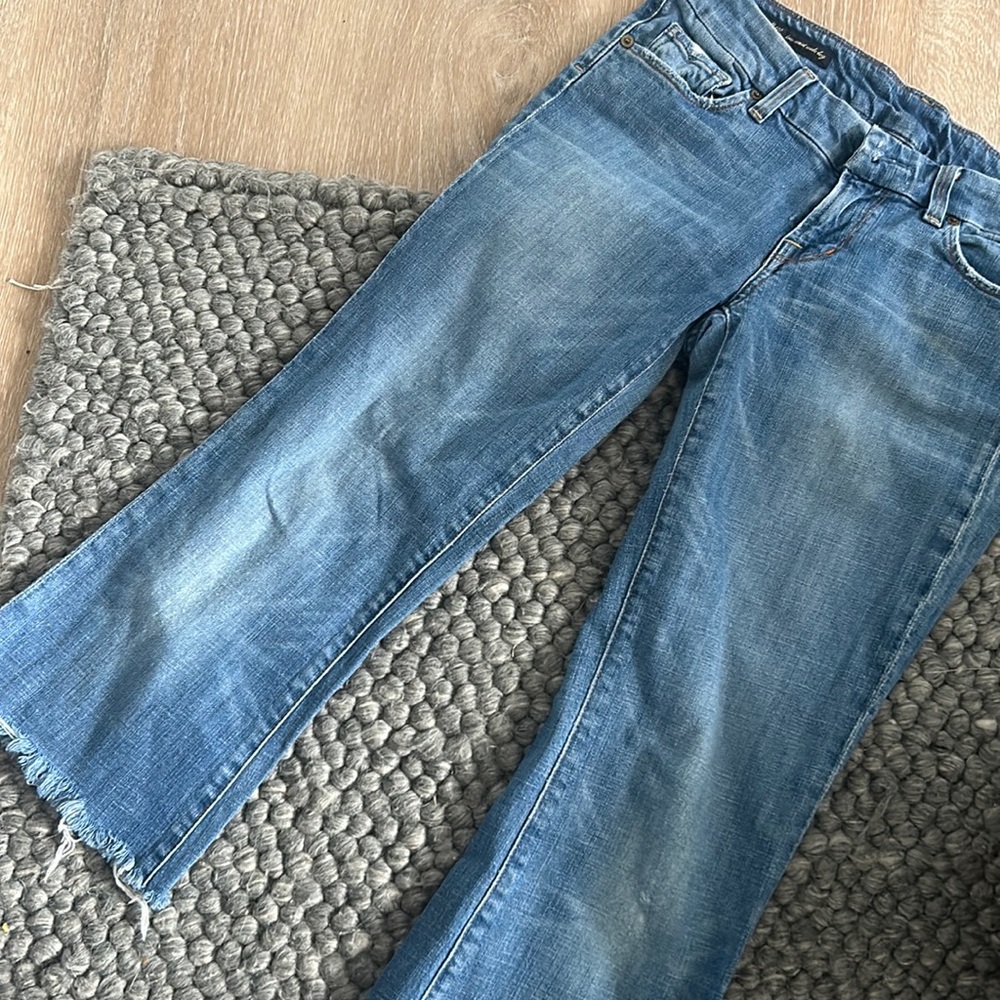 Citizens of Humanity Ric Rac Stretch Jeans #110 Low Waist Wide Leg